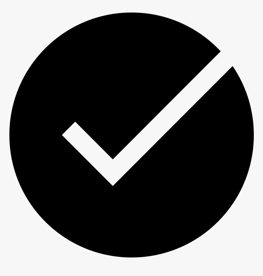 Follow Icon Png - Flat Icon Check Mark, Transparent Png, Free Download