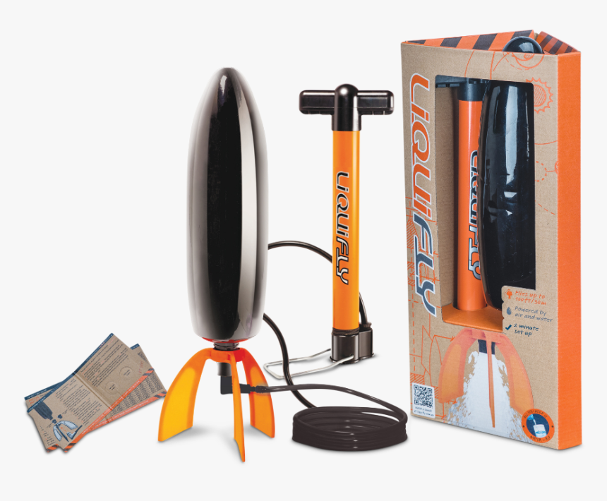Liquifly Deluxe Water Powered Rocket Kit, HD Png Download, Free Download