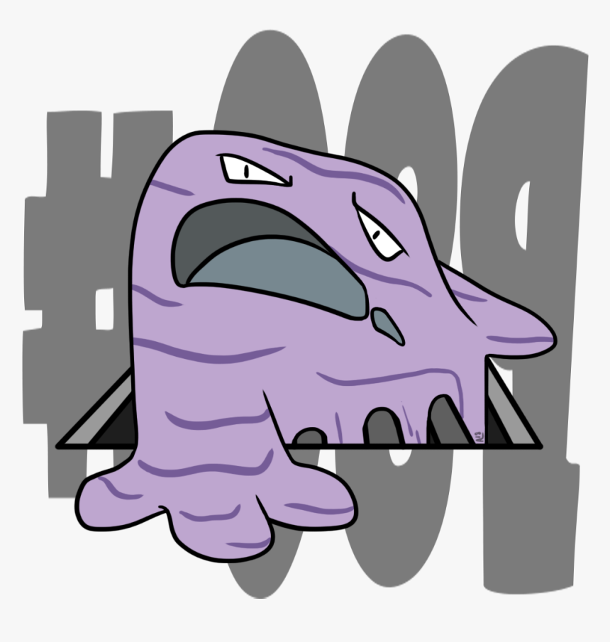 089 Muk , Png Download - Cartoon, Transparent Png, Free Download