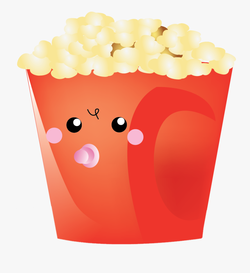 Popcorn Free To Use Cliparts - Popcorn Clipart Cute, HD Png Download, Free Download