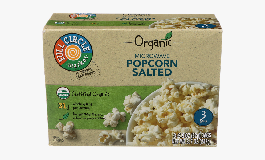 Calories In Usda Organic Microwave Popcorn, HD Png Download, Free Download