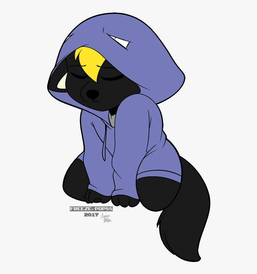 [ych Commission] Windy Muk Hoodie - Cartoon, HD Png Download, Free Download