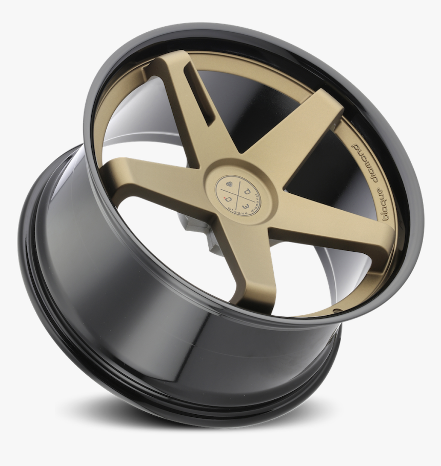 Blaque Diamond Model Bd-21 Matte Bronze Gloss Black - Bd21 Wheels, HD Png Download, Free Download