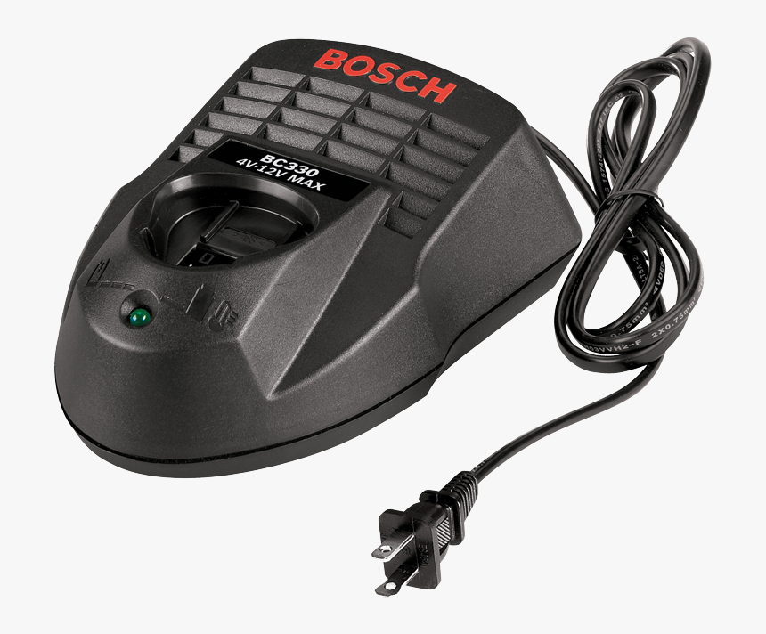 Bc330 Cargador De Batería De Iones De Litio De 12 V - Bosch 12v Battery Charger, HD Png Download, Free Download