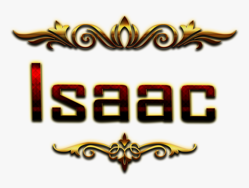 Isaac Decorative Name Png - Harsh Name, Transparent Png, Free Download