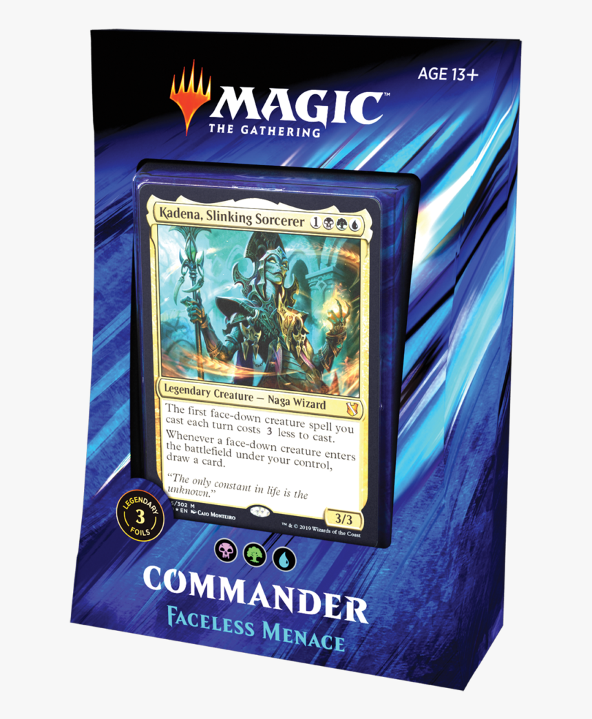 Mtg Commander 2019 Faceless Menace, HD Png Download, Free Download