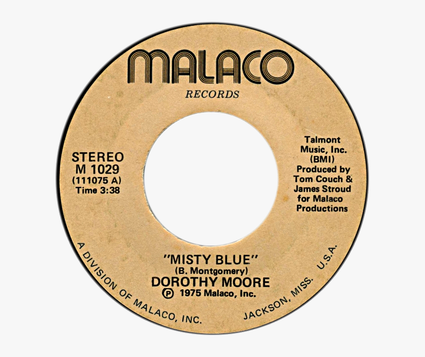 Misty Blue By Dorothy Moore Us Vinyl Single - Egérfogó, HD Png Download, Free Download