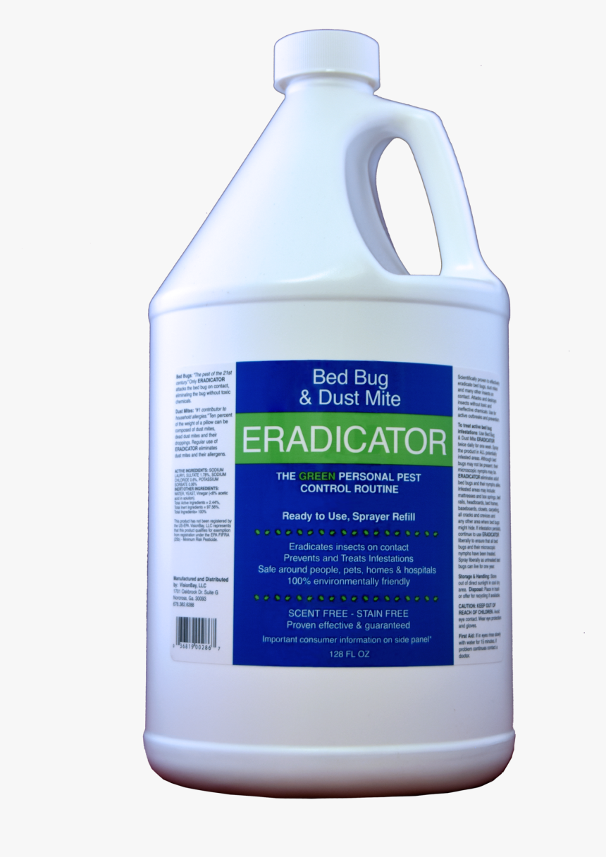 Natural Solution For Bed Bug And Dust Mite Control - Eradicator Dust Mite Spray, HD Png Download, Free Download