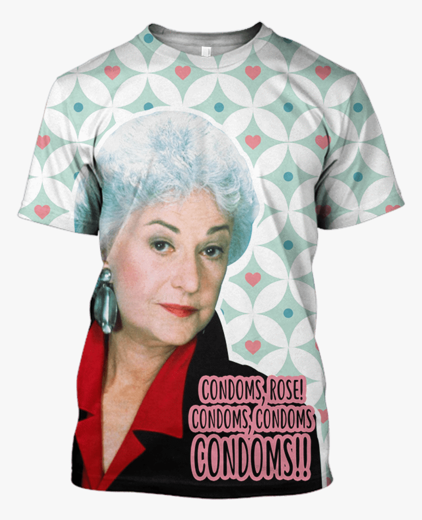 3d Dorothy Zbornak In The Golden Girls Tshirt - T-shirt, HD Png Download, Free Download
