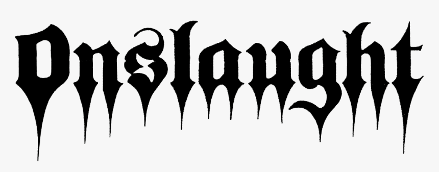 Onslaught Band Logo, HD Png Download - kindpng