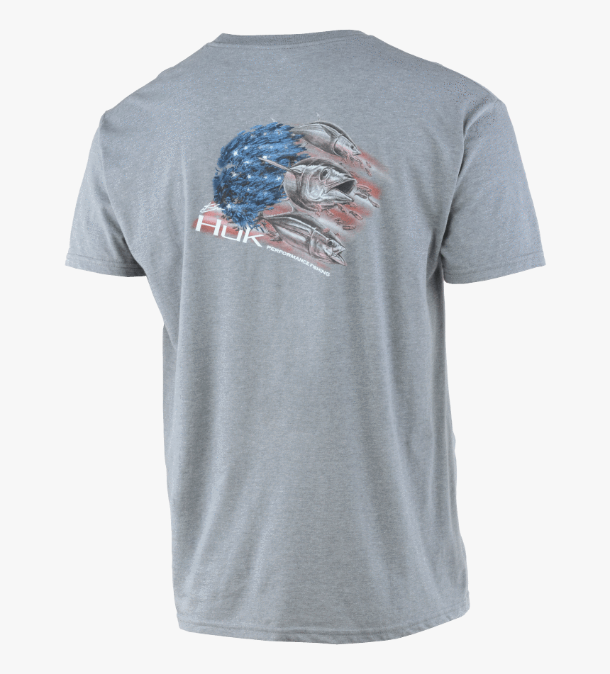 Huk American Onslaught Short Sleeve"
 Class= - Active Shirt, HD Png Download, Free Download