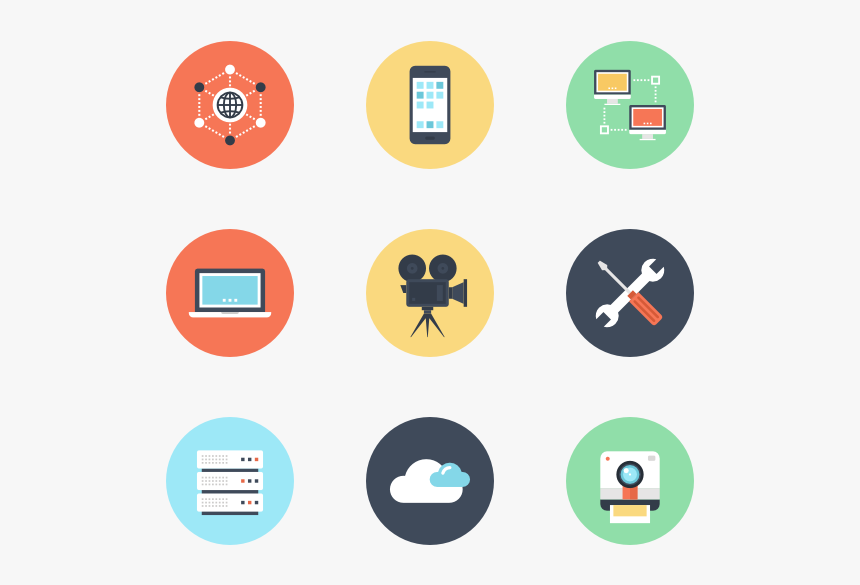 Technology Flat Icon Png, Transparent Png, Free Download