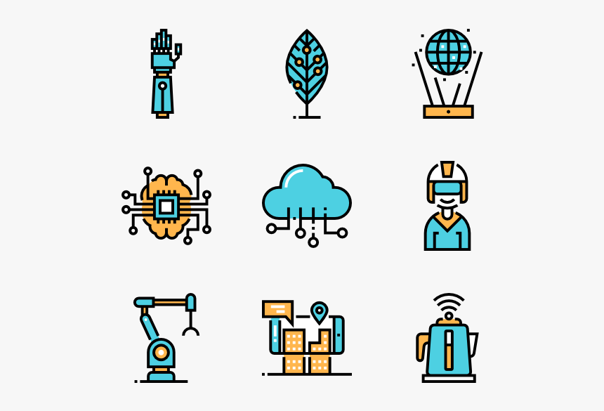 Clip Art Freeuse Stock Futuristic Icon Packs - Icon That Represents Technology, HD Png Download, Free Download