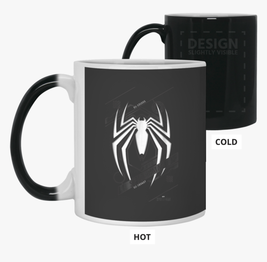 Marvel"s Spider-man Game Tech Icon Graphic Color Changing - Avengers Endgame Mug, HD Png Download, Free Download