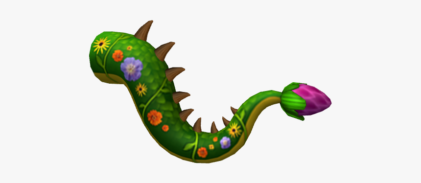 Springtime Dragon Tail - Illustration, HD Png Download, Free Download