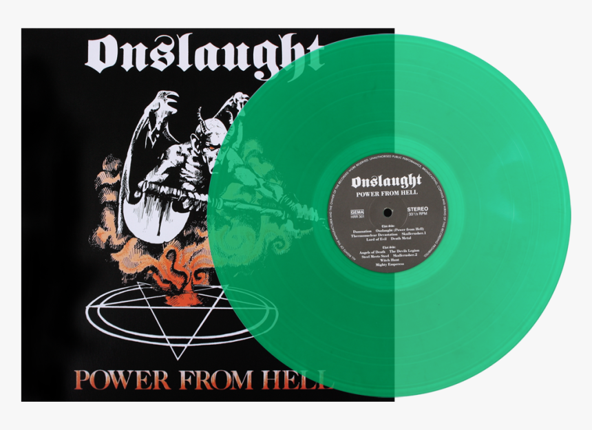 Onslaught Power Fom Hell Lp, HD Png Download, Free Download