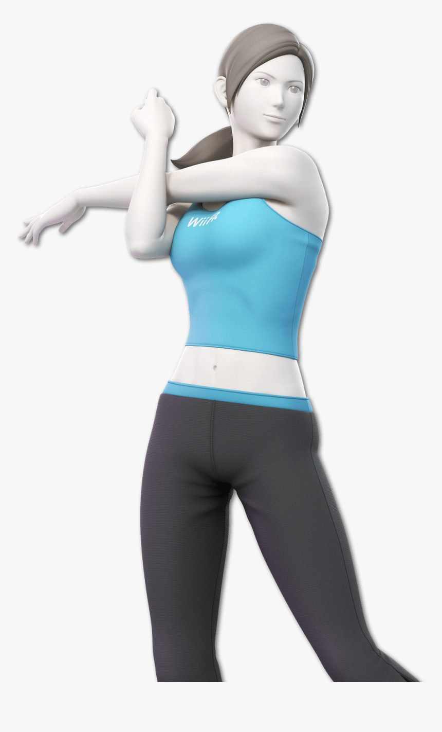 Wii Fit Trainer Smash Ultimate Render, HD Png Download, Free Download