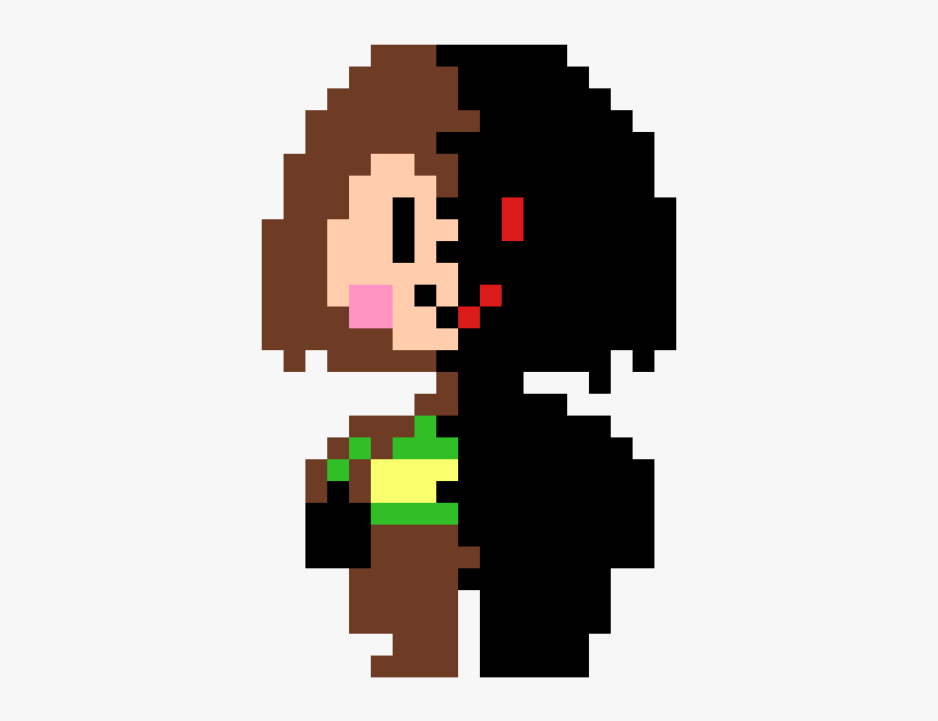 Undertale Frisk Pixel Art, HD Png Download, Free Download