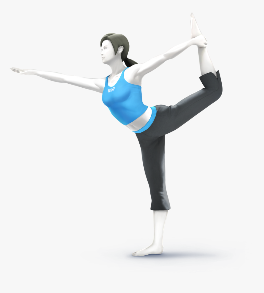 Female Trainer Cg Art - Wii Fit Trainer Male And Female, HD Png Download, Free Download