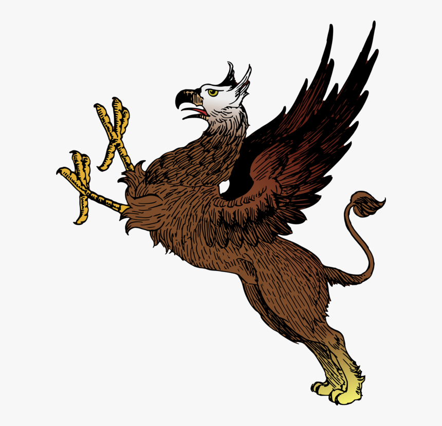 Griffin Silhouette Png, Transparent Png, Free Download