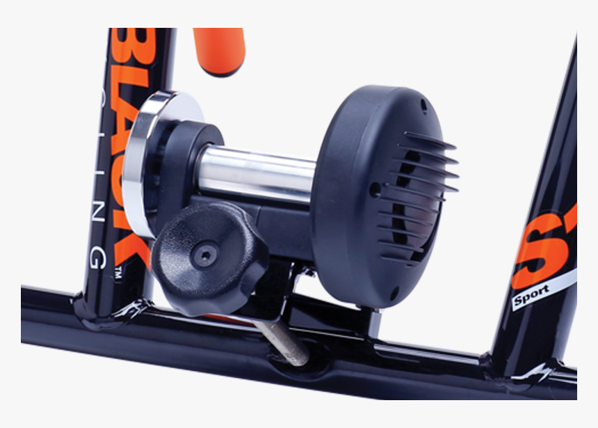 jet black cycling trainer