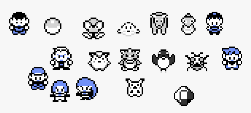 Remake sprites POKEMON Trainer RED (8-bit/16-bit) by kensuyjin33