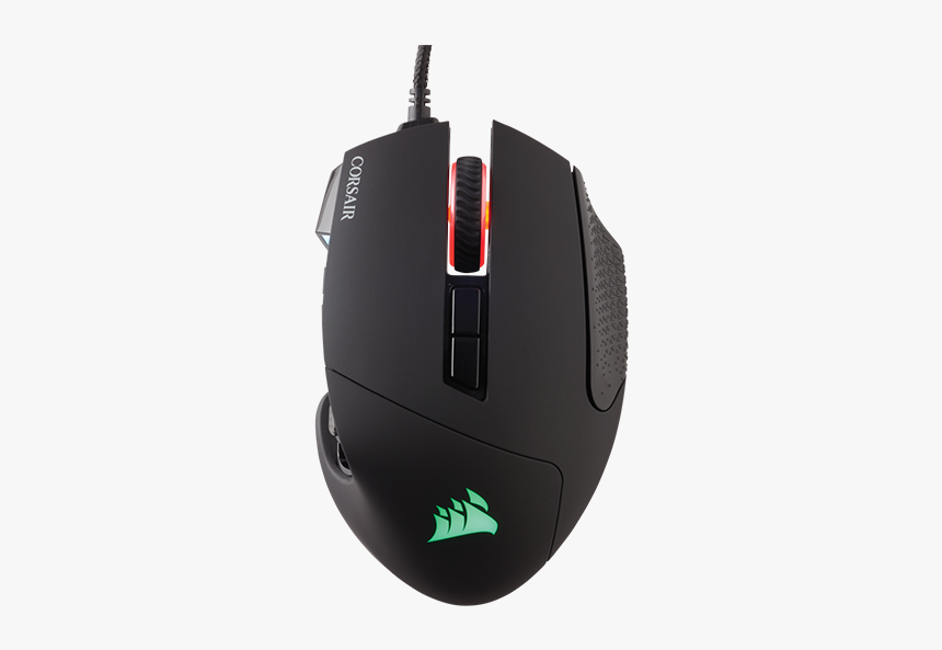 Corsair Scimitar Pro Optical Mmo Gaming Mouse Black - Corsair Scimitar Pro Rgb, HD Png Download, Free Download