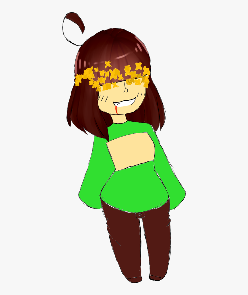 Chara - Undertale - Чара - Андертейл - - Cartoon, HD Png Download, Free Download