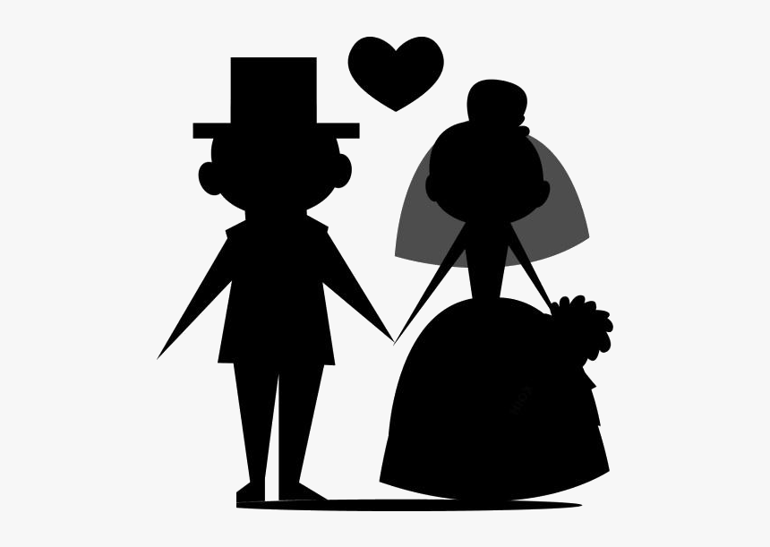 Just Married Cartoon Png Transparent Images - Wedding Day Clip Art, Png Download, Free Download