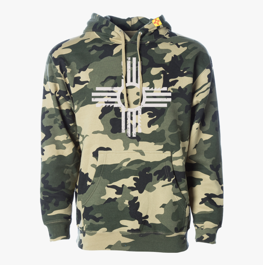 New Mexico Zia Camo Hoodie - Hoodie, HD Png Download, Free Download