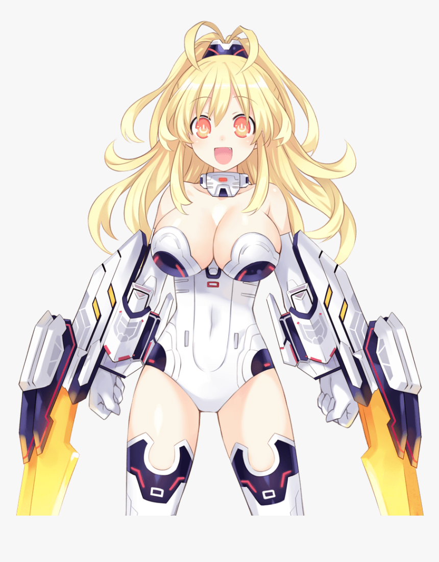 Yellow Heart Peashy Neptunia, HD Png Download, Free Download