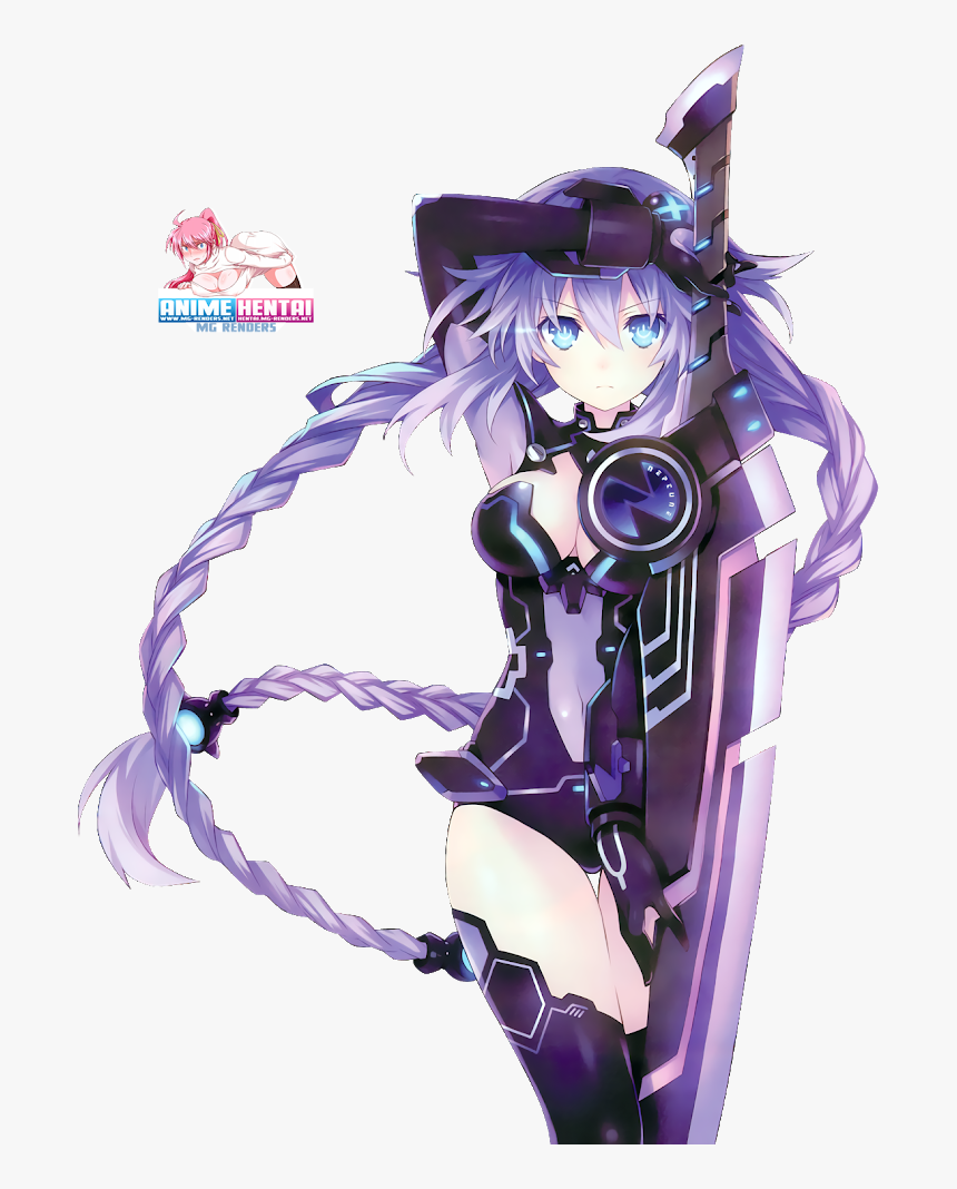 Neptunia Purple Heart Sword, HD Png Download, Free Download