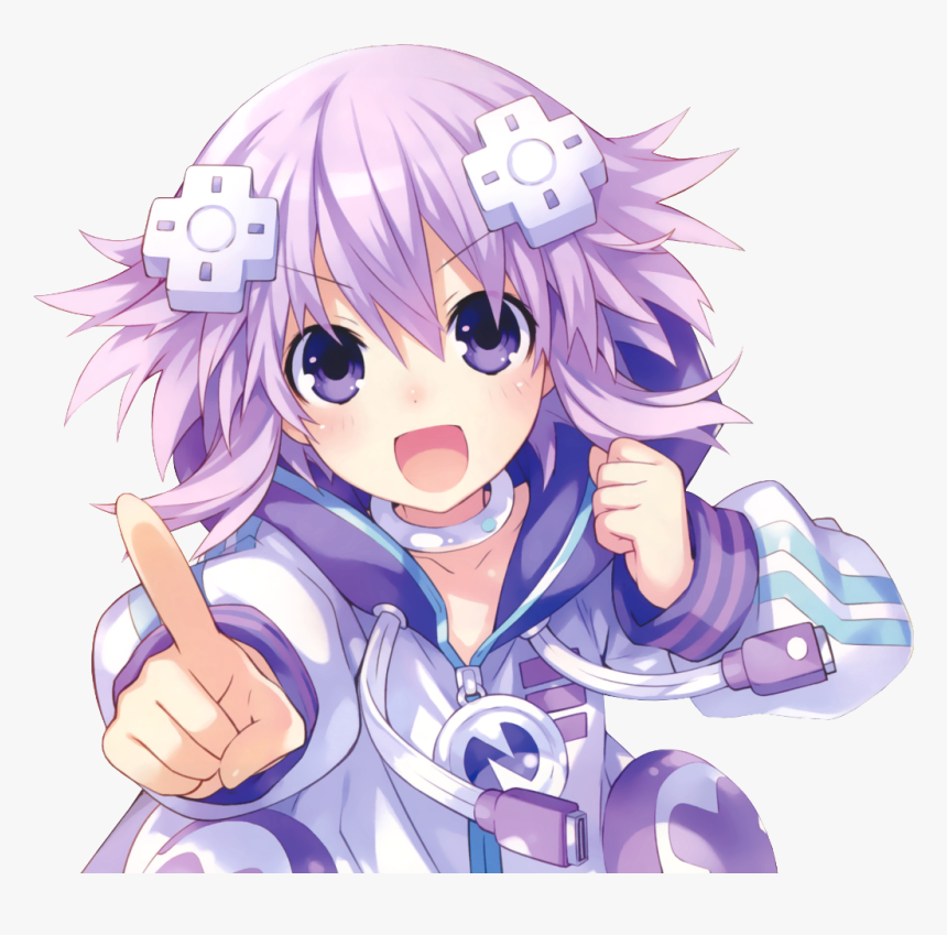 #hyperdimensionneptunia #neptunia #anime #purple #hyperdimension - Call Of Duty Neptunia Ops 3 Anime Girls, HD Png Download, Free Download