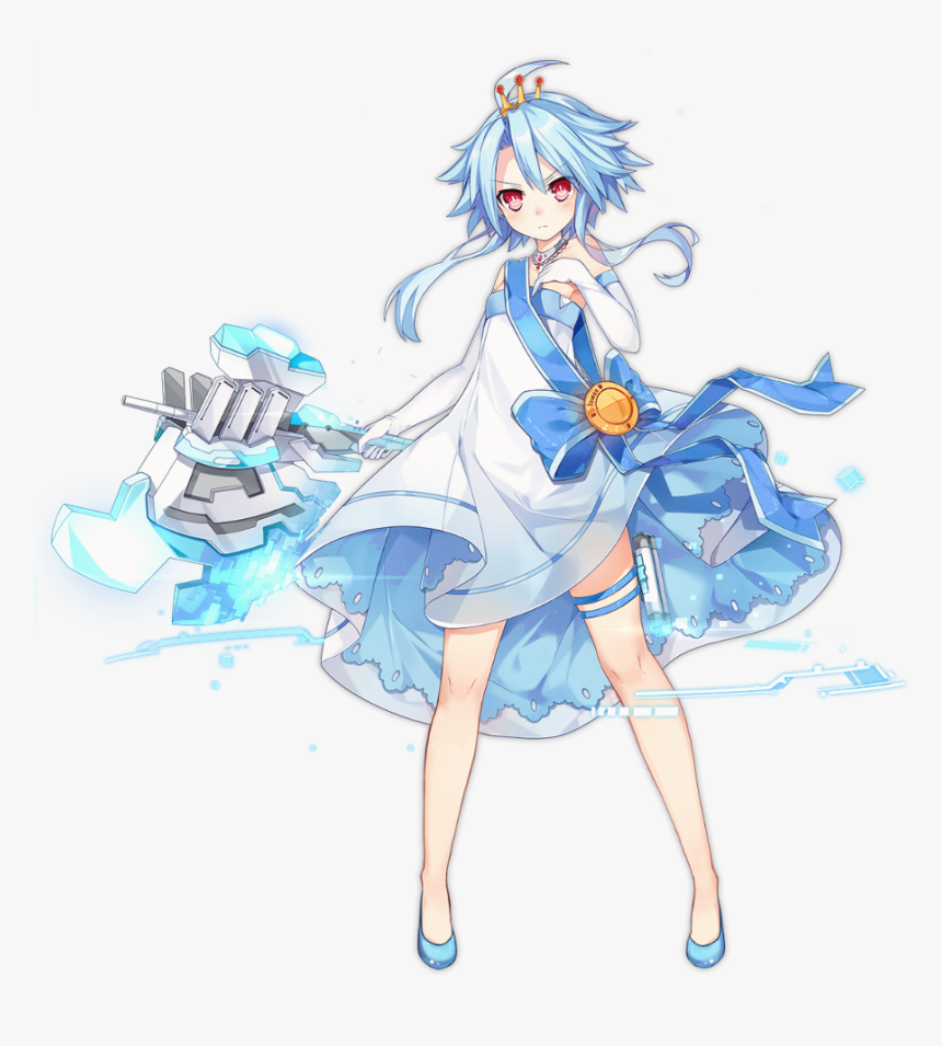 White Heart Neptunia Blanc, HD Png Download, Free Download