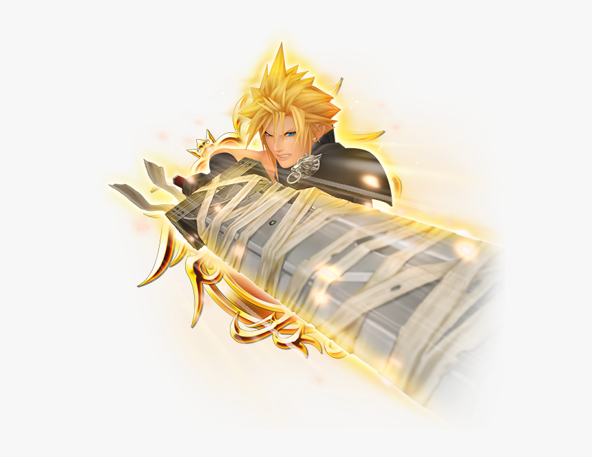 Kh Ii Cloud [ex ] - キングダム ハーツ クラウド メダル, HD Png Download, Free Download