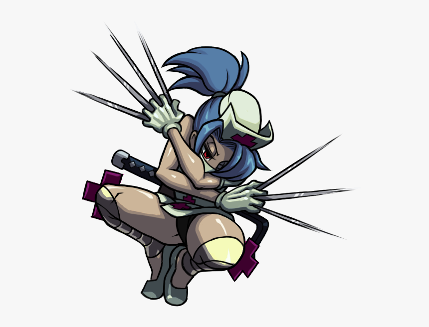 The Skullgirls Sprite Of The Day Is - Skullgirls Valentine, HD Png Download, Free Download