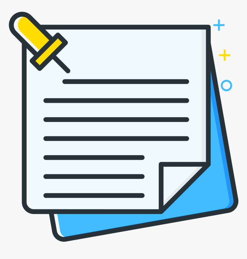 Notes Icon - Text And Images Clipart, HD Png Download, Free Download