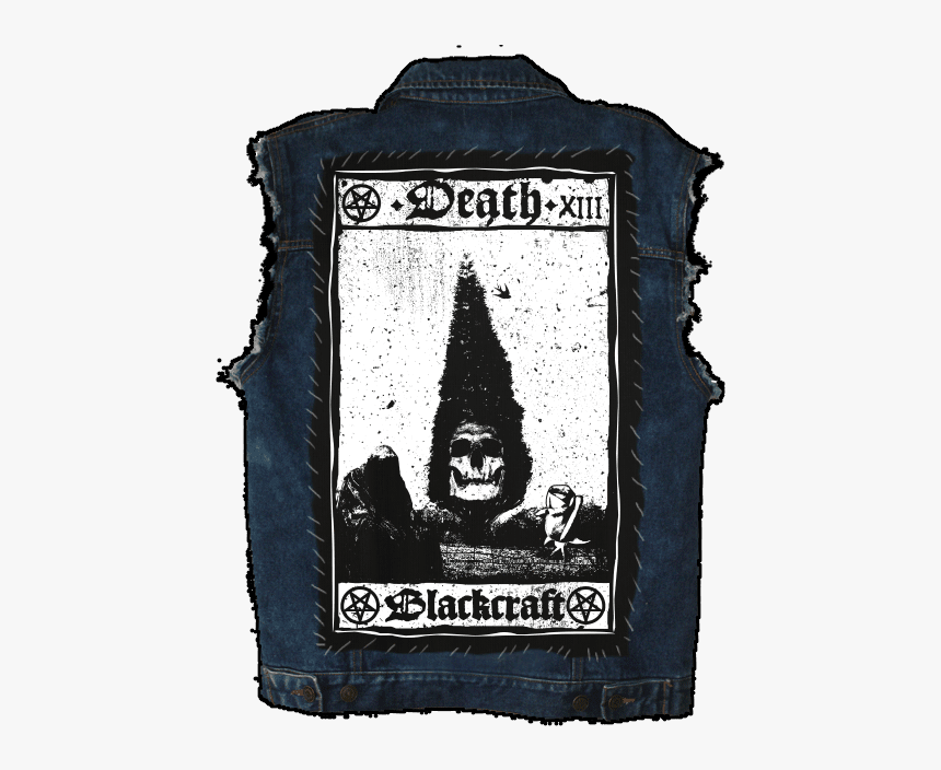 Death Card - Back Patch - Blackcraft Death Tarot, HD Png Download, Free Download