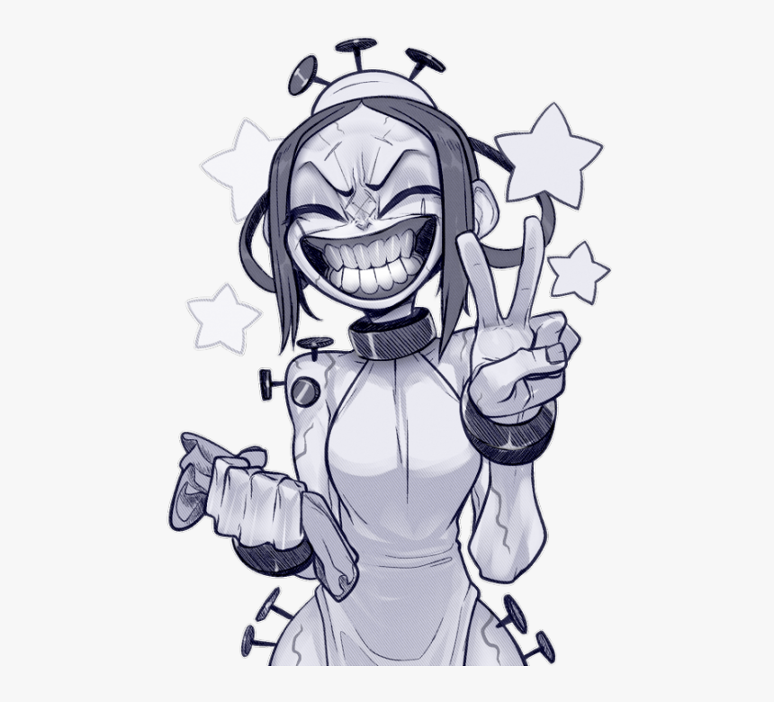 Indivisible White Fictional Character Cartoon Head - Skullgirls Drawing, HD Png Download, Free Download