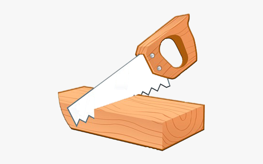 Carpenter, Carpentry, Woodworking, Woodworker, Saw - Png Saw Cutting Wood, Transparent Png, Free Download