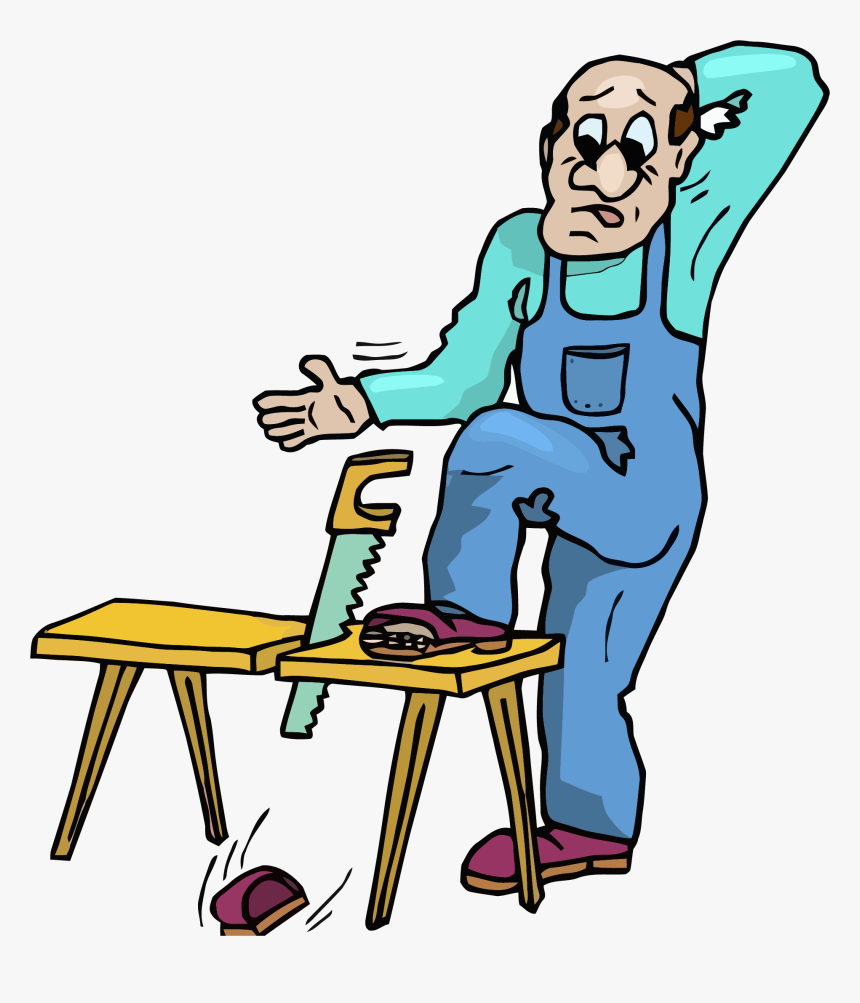 Caution Carpenter Clipart Png - Carpenter Clipart Gif, Transparent Png, Free Download