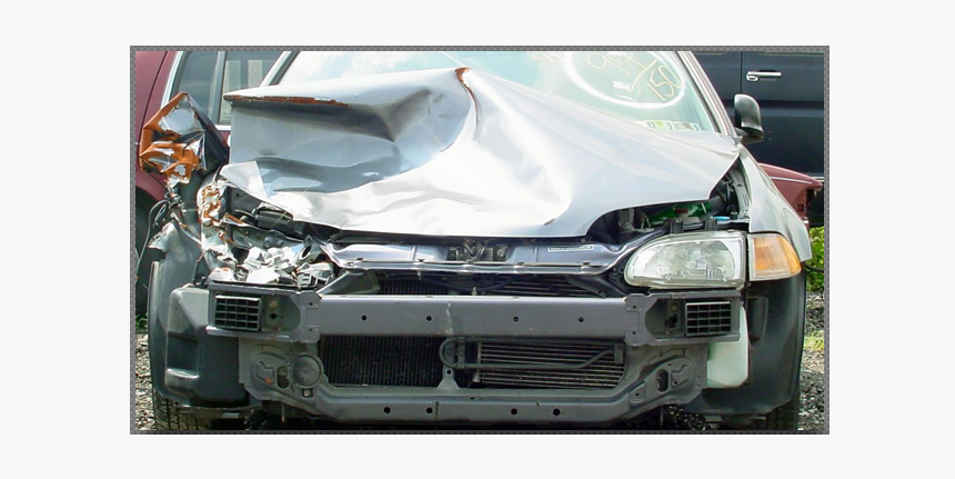 A Wrecked Car - Collision Repair, HD Png Download, Free Download