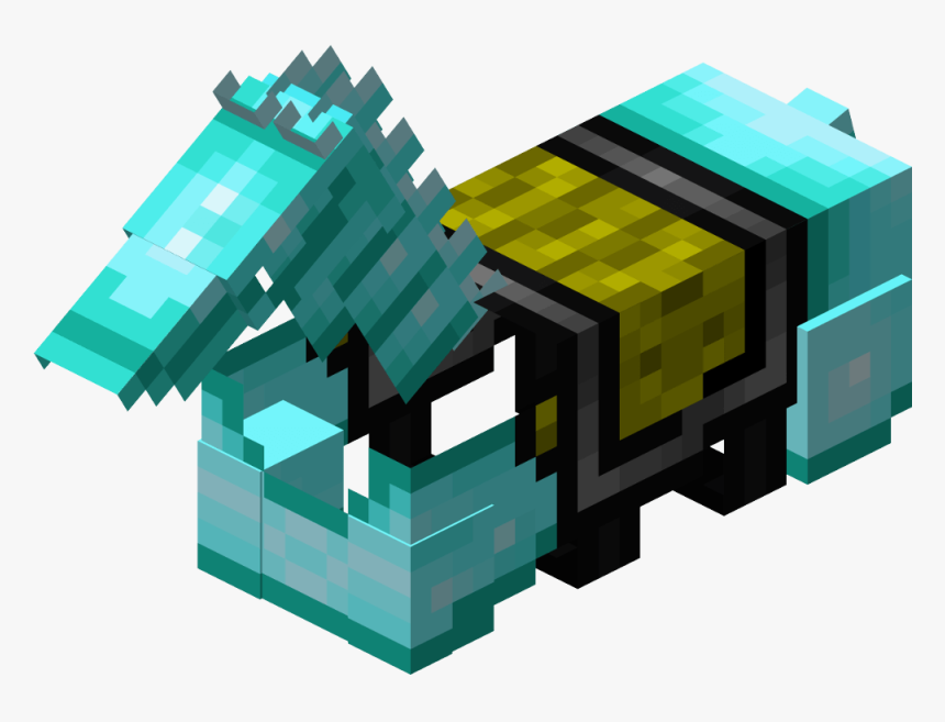 Minecraft Diamond Png Download - Minecraft Horse Armor Png, Transparent Png, Free Download