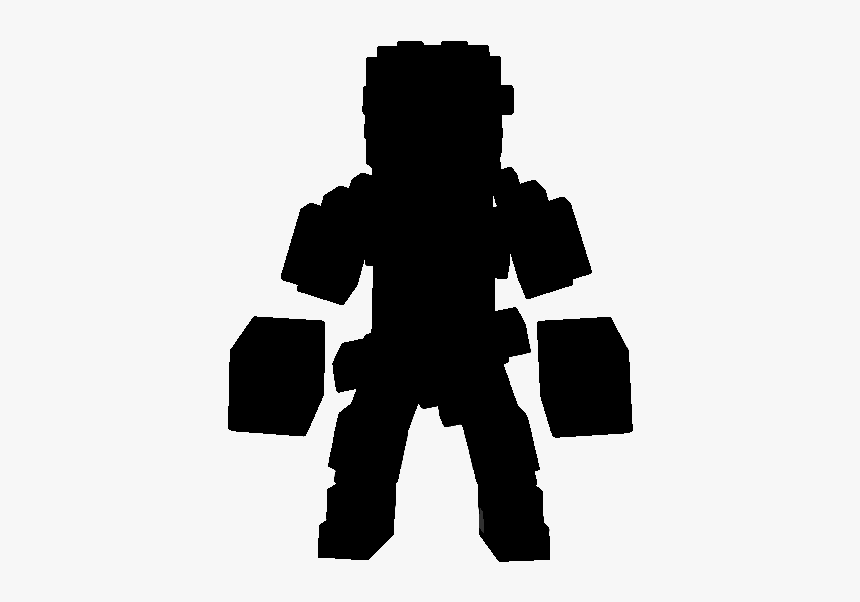 Clip Art Gunslinger Silhouette - Trove Png, Transparent Png, Free Download