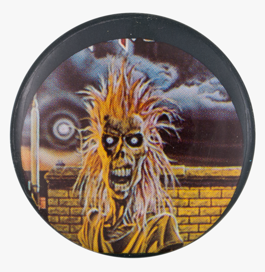 Iron Maiden Music Button Museum - Iron Maiden Iron Maiden Album, HD Png Download, Free Download