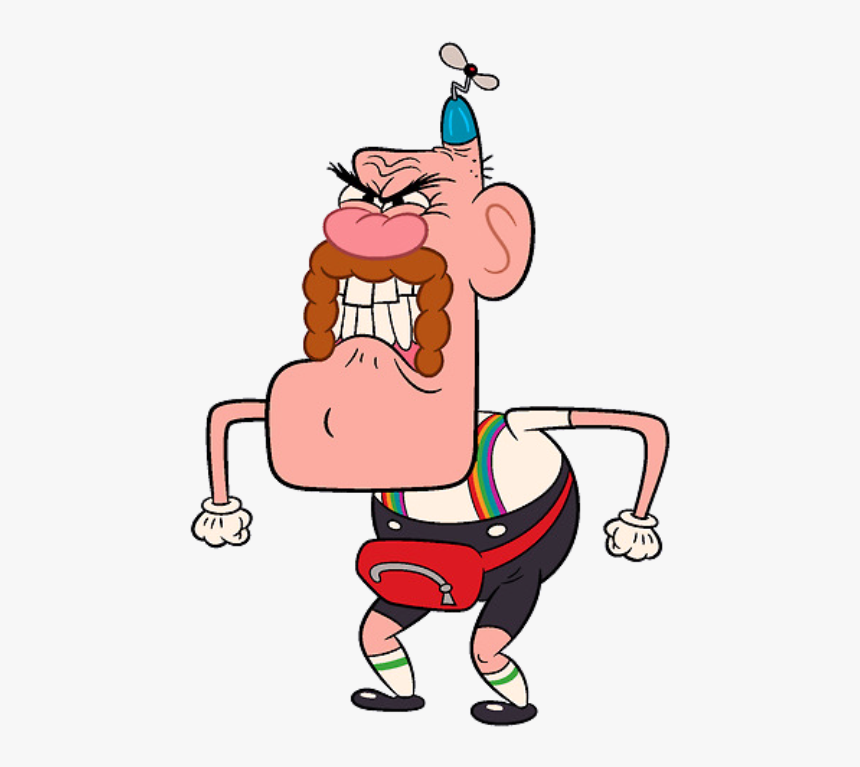 Uncle Grandpa Looking Angry-tca2332 - Uncle Grandpa Bad Morning, HD Png Download, Free Download