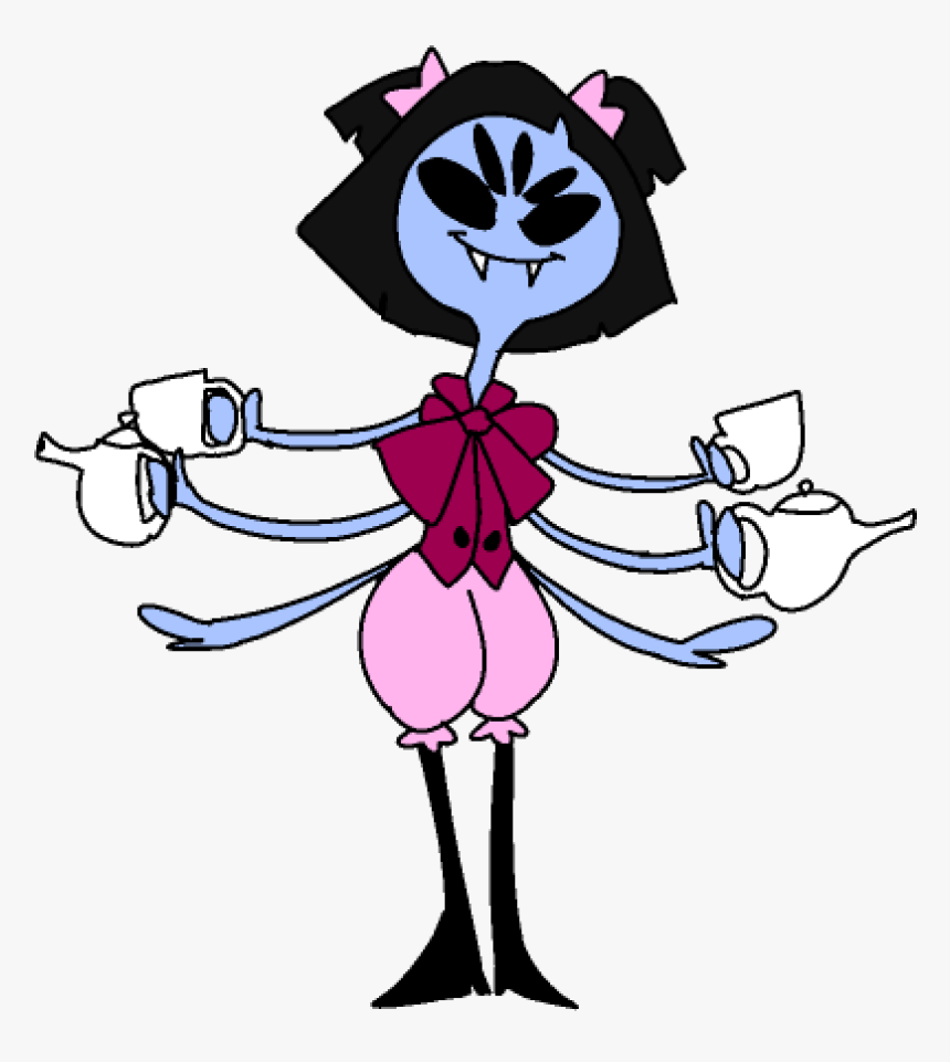 Bakery Spider Muffet - Cartoon, HD Png Download, Free Download