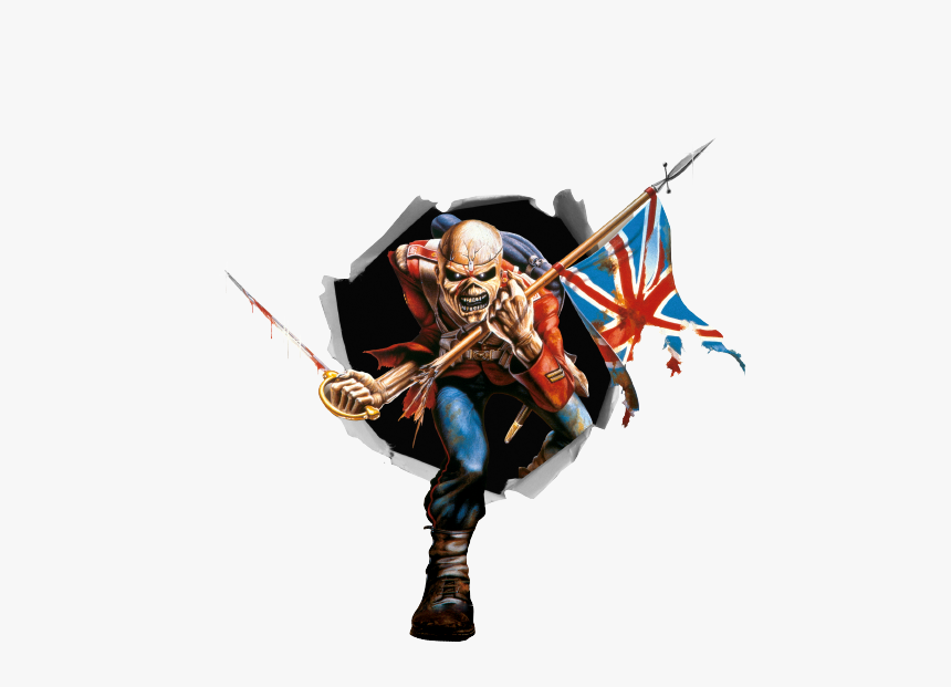 Iron Maiden Pirate Logo - Iron Maiden Eddie Trooper, HD Png Download, Free Download