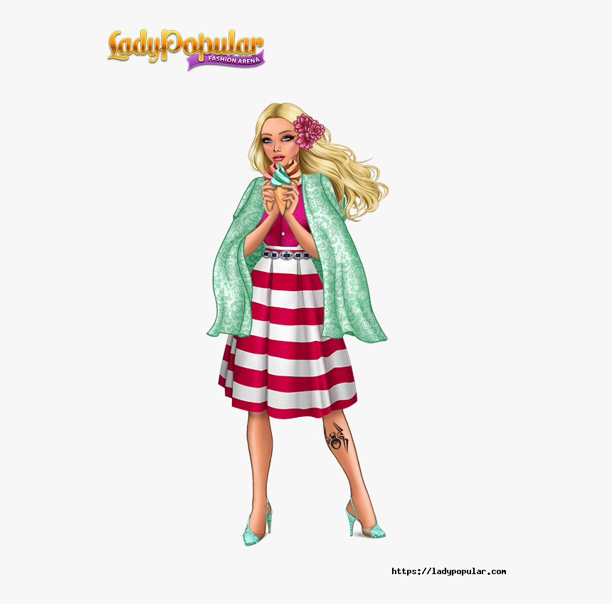 Lady Popular Fashion Arena Apk, HD Png Download, Free Download