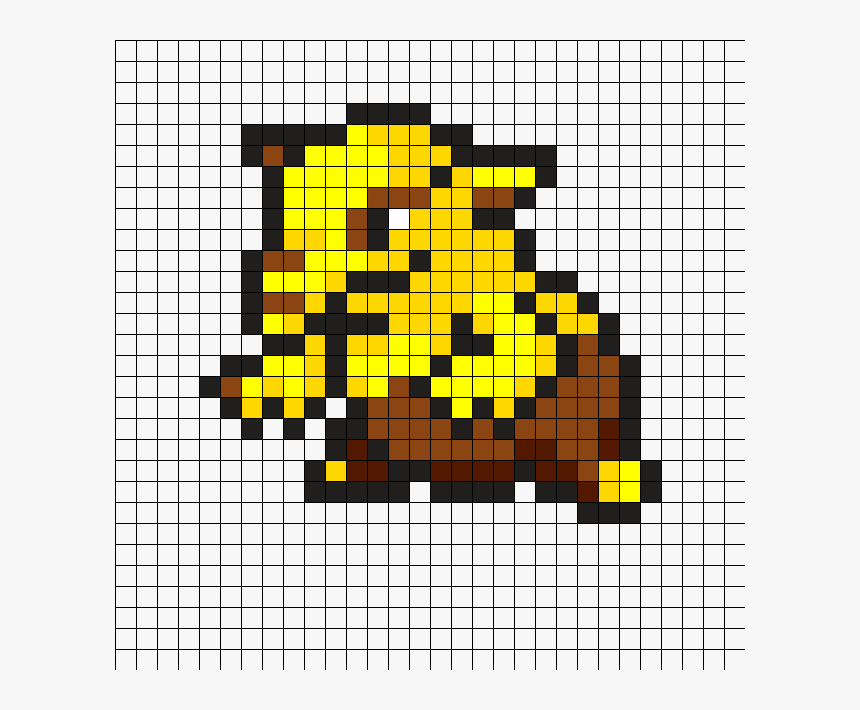 Drowzee Pokemon Pixel Art, HD Png Download, Free Download